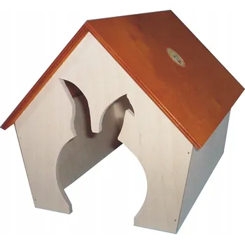 PINOKIO Domeček pro králíka Otvor Králík 30x25x23cm