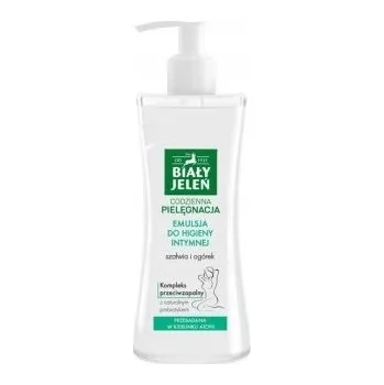 Intimní hygienický prostředek Biały Jeleń emulze pro intimní hygienu s šalvějí a okurkou 265 ml