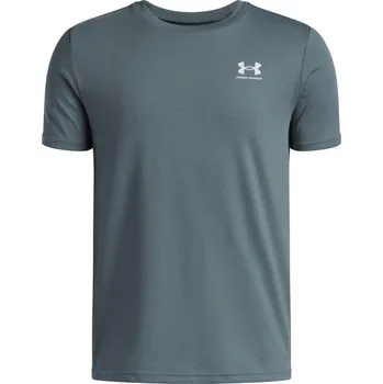 Pánské tričko Dětské tričko s krátkým rukávem Under Armour B SPORTSTYLE LC SS TEE modré 1389962-587 - YL | UK 5,5 | US 6
