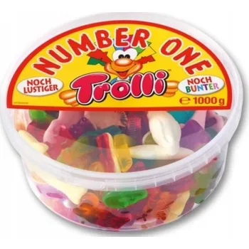 Bonbon Želé Bonbony number one Trolli 1000 g