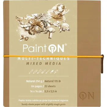 Skicák Paint'On 14x14 cm 250g Přírodní