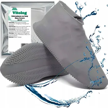 turistický návlek Nepromokavé gumové návleky / chrániče bot proti dešti, velikost 40-47