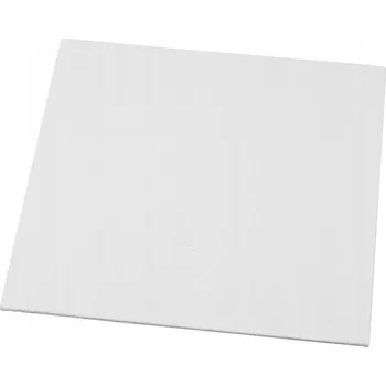 Textilie Malířské Plátno Bílý 20x20 cm