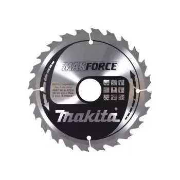 Pilový kotouč B-32219 Kotouč pilový dřevo MAKFORCE 165x2.4x30mm 24Z Makita