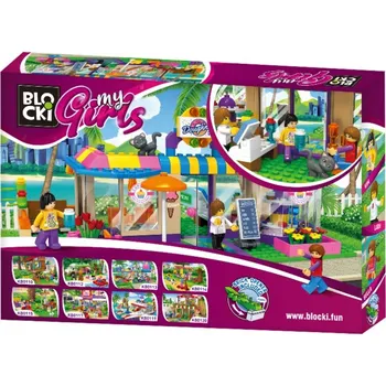 ostatní stavebnice Stavebnice Bloky MyGirls Kavárna Kamarádek