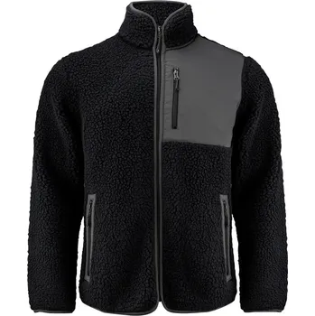 pracovní bunda James Harvest Bunda Sherpa Two-Tone Kingsley Men, fleecová, pánská COT62150000202-black M Černá