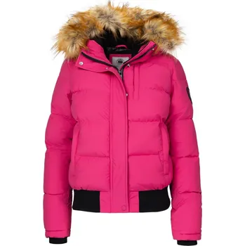 PitBull West Coast - dámská zimní bunda AZALEA malinově červená velikost: XL