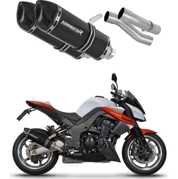 Výfuk pro motocykl Laděný výfuk Dominator Kawasaki Z1000 2010 - 2013 tlumič výfuku HP1 BLACK + dB killer