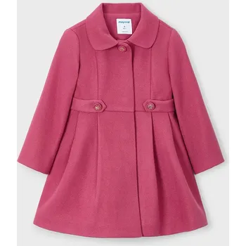 Dětský kabát Mayoral červená barva, 4440 4440.6K.Mini.9BYA 33X, vel. 128