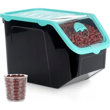 Dóza na potraviny Velký KUCHYŇSKÝ KONTEJNER na zeleninu, ovoce, brambory, česnek a sypké produkty