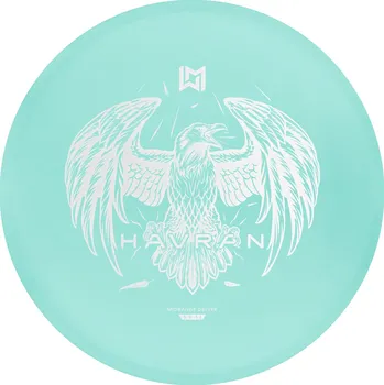 Disc golf Wingman HAVRAN Hard COR Barva: Tyrkysová, Váha: 182 g