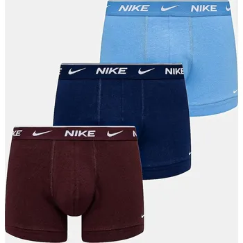 Boxerky Boxerky Nike 3-pack 0000KE1008.M modrá 55X, vel. S
