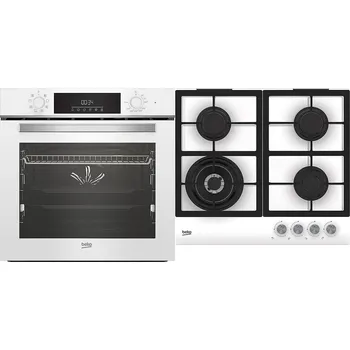 Set domácích spotřebičů Vestavný set Set Beko BBIM 14300WMS + Beko HILW 64225SW
