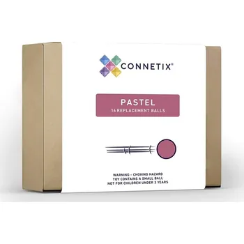 Kuličková dráha CONNETIX Pastel Ball Pack 16 kuliček