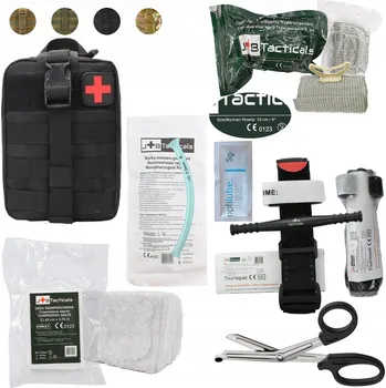 Lékárnička Lékárnička s vybavením JB Tacticals IFAK hnědá voděodolná