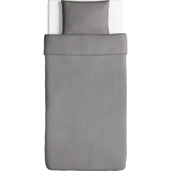 Povlečení Sada Povlečení 150x200 ANGSLILJA IKEA ŠEDÁ