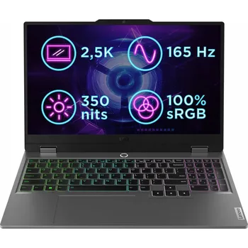 Notebook Notebook Lenovo LOQ 15 15,6" AMD Ryzen 5 16 GB / 512 GB šedý