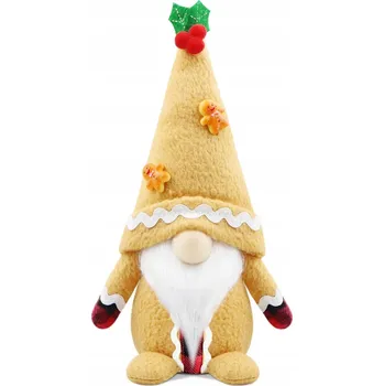 Vánoční dekorace VÁNOČNÍ SKŘÍTEK ZIMNÍ DEKORACE TRPASLÍK OZDOBA PERNÍČEK