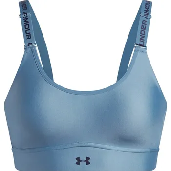 Dámské spodní prádlo Dámská sportovní podprsenka s výztuží Under Armour INFINITY MID 2.0 BRA W modrá 1384123-418 - L D-DD | UK 7,5 | US 10