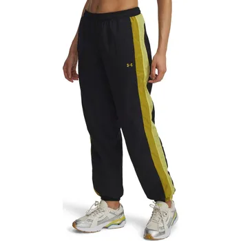 Dámské tepláky na volný čas Under Armour ICON CRINKLE PANTS W černé 6007112-001 - S | UK 12 | US 13
