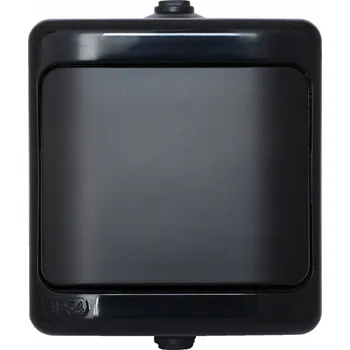 vypínač Jednopólový vypínač Klasik KOS černý 180901