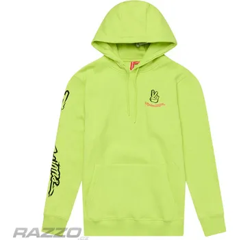 Pánská mikina Pánská mikina TroyLeeDesigns Peace Out Pullover Hoodie Glo Yellow S
