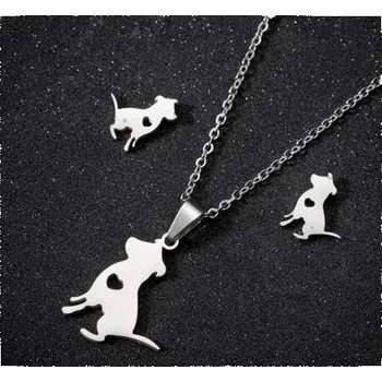 Souprava šperků Prosperk Ocelová souprava s pejsky S4695