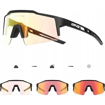 Sluneční brýle KAPVOE Fotochromatické sportovní brýle na kolo, lyže, běh, UV400