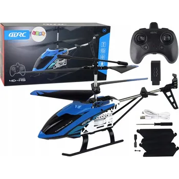 RC model auta Hliníkový RC Vrtulník 2.4G Modrý s 26 Minutami Letu