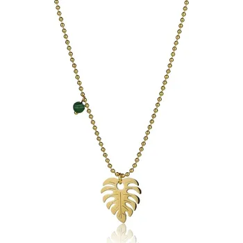 Módní doplněk Emily Westwood Originální pozlacený náhrdelník Lístek Katherine EWN23043G + 2 měsíce na vrácení zboží