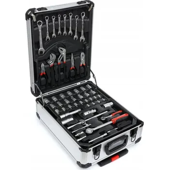 Sada nářadí SADA KLÍČŮ NA NÁŘADÍ 188 EL OCEL CRV KUFR