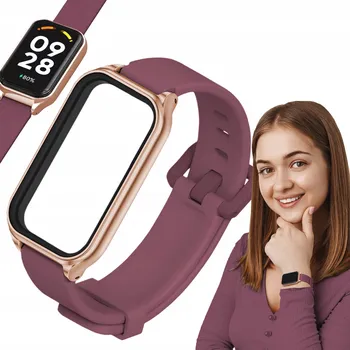 Chytré hodinky Silikonový řemínek ChronSmarta pro chytré hodinky Xiaomi Smart Mi Band 9 Active