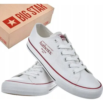 Dámská obuv Pánské tenisky BIG STAR bílé nízké NN174057 velikost 45