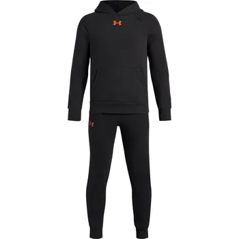 Dětská sportovní souprava Under Armour B RIVAL FLEECE SUIT černá 1379802-003 - YXL | UK 12 | US 13