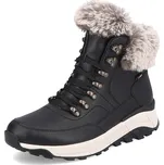 DÁMSKÉ KOTNÍKOVÉ BOTY RIEKER W0063-00 ČERNÁ Barva: ČERNÁ, Velikost: 40