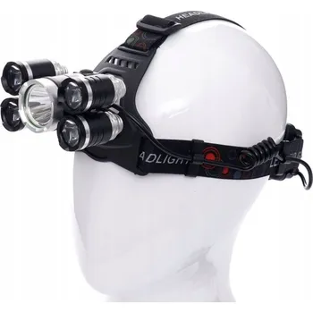 Čelovka ČELOVKA LED NABÍJECÍ VODĚODOLNÁ 5 DIOD T6