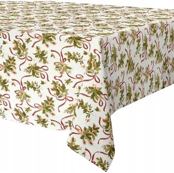 ubrus Vánoční ubrus odolný proti skvrnám 180x130 cm