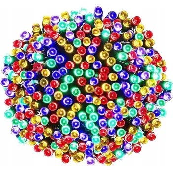 Vánoční dekorace VÁNOČNÍ OSVĚTLENÍ NA STROMEČEK VNITŘNÍ/VENKOVNÍ 300 LED MULTICOLOR