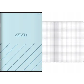 Sešit Sešit A5 s linkami (kostkovaný) 16 listů COLORS TOP-2000