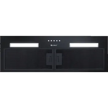 Digestoř Digestoř pod skříňku černá LED 80cm kuchyňská GLOBALO Hadario 80.2 Black