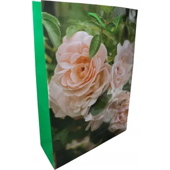 Dárková taška Dárková taška na dárek XL růže květiny