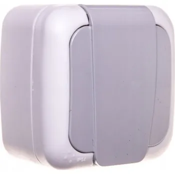 Elektrická zásuvka Elektrická Zásuvka hermetická Panasonic šedá