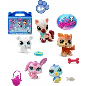Figurka Littlest Pet Shop 3 FIGURKY PET SHOP PRO DĚTI SADA Hory Zima Pet Shop