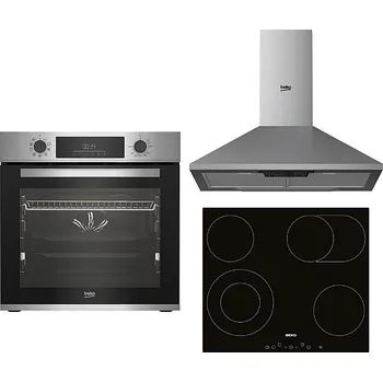 Set domácích spotřebičů Vestavný set Set Beko BBIM 12300XDSE + Beko HCP 61310I + Beko HIC 64403 T