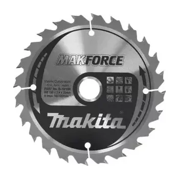 Pilový kotouč B-32194 Kotouč pilový dřevo MAKFORCE 150x2.4x20mm 24Z Makita