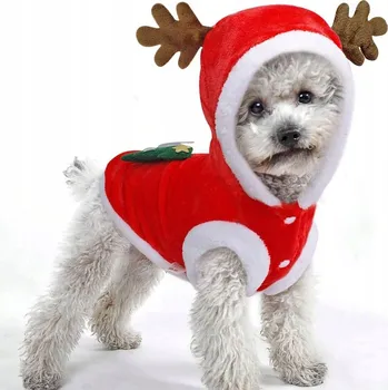 Obleček pro psa Oblečení a kostýmy OBLEČEK PRO PSA TEPLÝ SVETR SOB červený XS