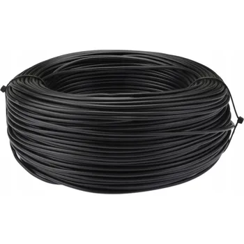 elektrický kabel Elektrický ohebný kabel 1žilový 1,0 mm2 černý 100 m Bitner LgY