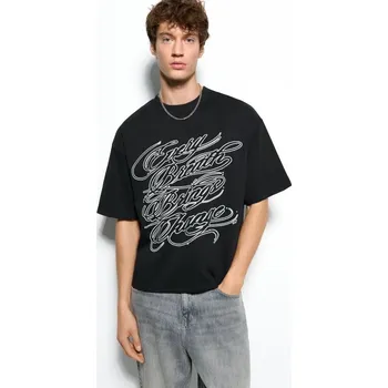 Oblečení a móda Tričko s&nbsp;potiskem - M - House - černá - 093EX-99X