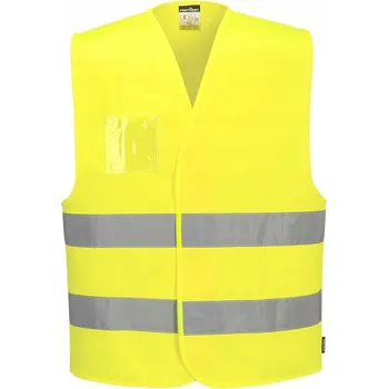 Výstražná vesta s držákem, velikost 2XL-3XL