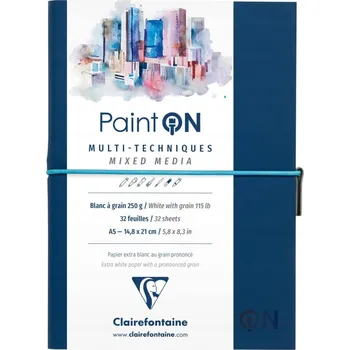 Skicák Paint`On A5 Bílý Texturovaný